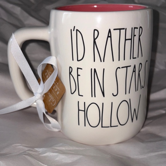 Rae Dunn Gilmore girls Stars Hollow Ceramic Mug - Picture 2 of 5